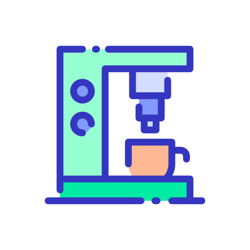 Coffee machine icon