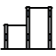 Horizontal bars icon 64x64