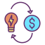 Light bulb icon 64x64