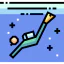 Scuba diving icon 64x64