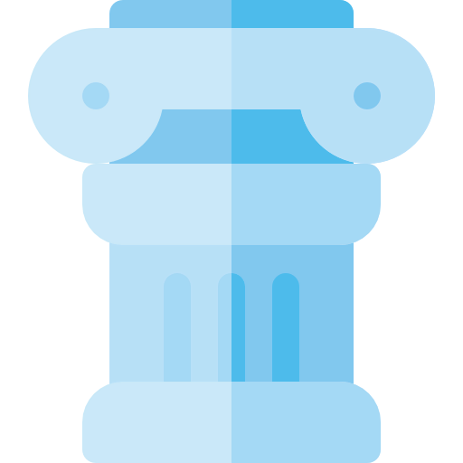 Decorative column icon