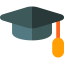 Graduation hat icon 64x64