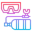 Scuba diving icon 64x64