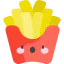 French fries icon 64x64
