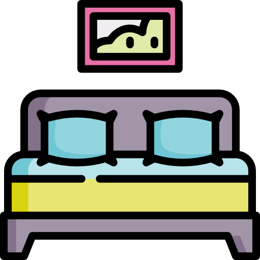 Double bed icon