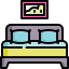 Double bed icon 64x64