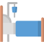 Hospital bed icon 64x64