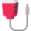 Blood transfusion icon 64x64