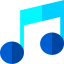 Musical note icon 64x64