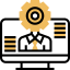 Artificial intelligence ícone 64x64