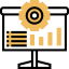 Bar graph ícone 64x64