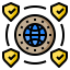 Global protection icon 64x64