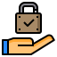 Security lock icon 64x64