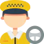 Taxi driver icon 64x64