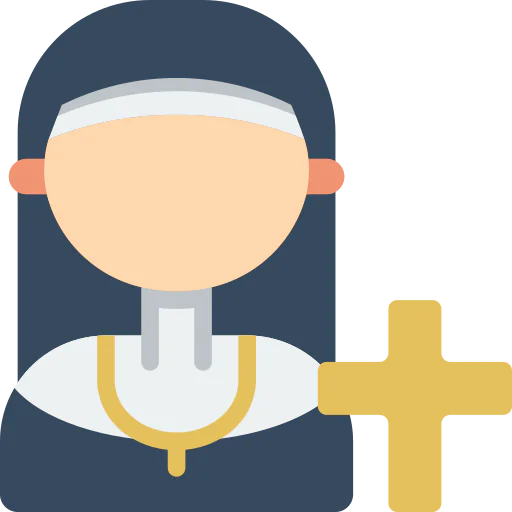 Nun icon