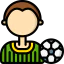 Soccer player ícone 64x64