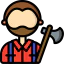 Lumberjack ícone 64x64