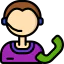 Telemarketer ícone 64x64