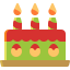 Birthday cake icon 64x64