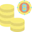 Money stack icon 64x64