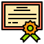 Certification ícono 64x64