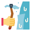 Ice axe ícono 64x64
