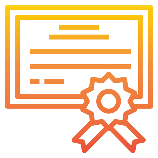 Certification icon