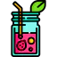 Strawberry juice icon 64x64