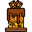 Chocolate cake icon 64x64