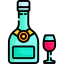 Wine bottle icon 64x64