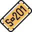 Номерной знак иконка 64x64