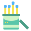 Cotton buds icon 64x64