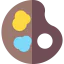 Paint palette 图标 64x64