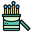 Cotton buds icon 64x64