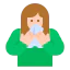 Sneezing icon 64x64