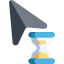 Песочные часы иконка 64x64
