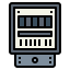 Electric meter icon 64x64