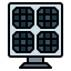 Solar panel icon 64x64