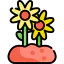 Flowers icon 64x64