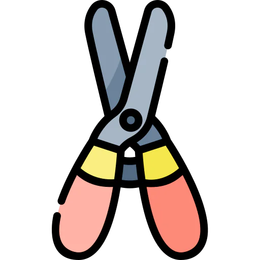 Pruning shears icon