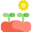 Growing plant icon 64x64