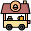 Food cart icon 64x64