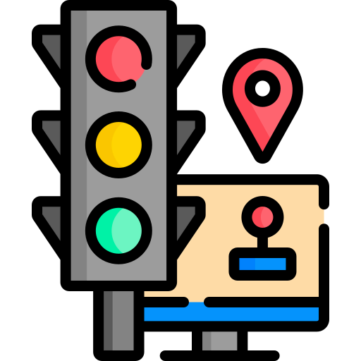 Traffic control icon