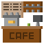 Coffee shop icon 64x64