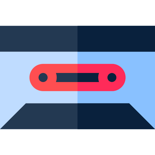 Audio tape icon