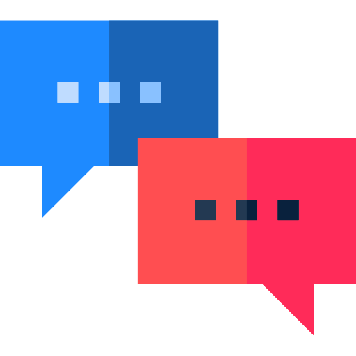Chat bubbles icon