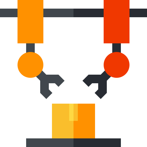 Robot arm icon