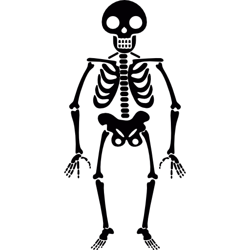 Smiling skeleton 图标