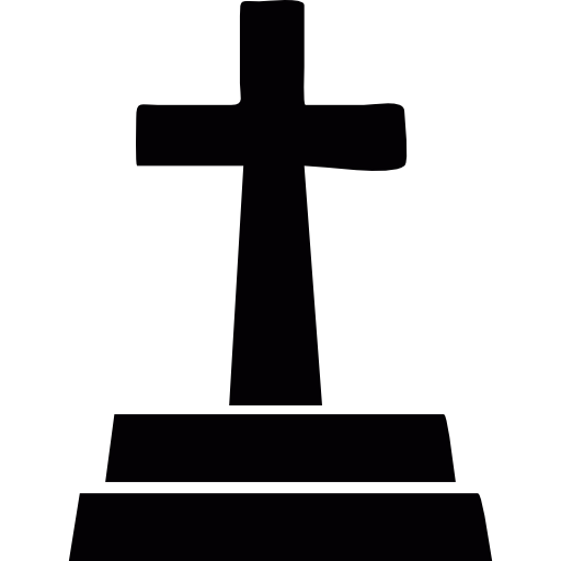 Крест над могилой иконка