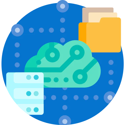 Cloud computing ícono